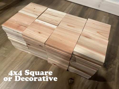 Bulk 4x4 cedar - 24,